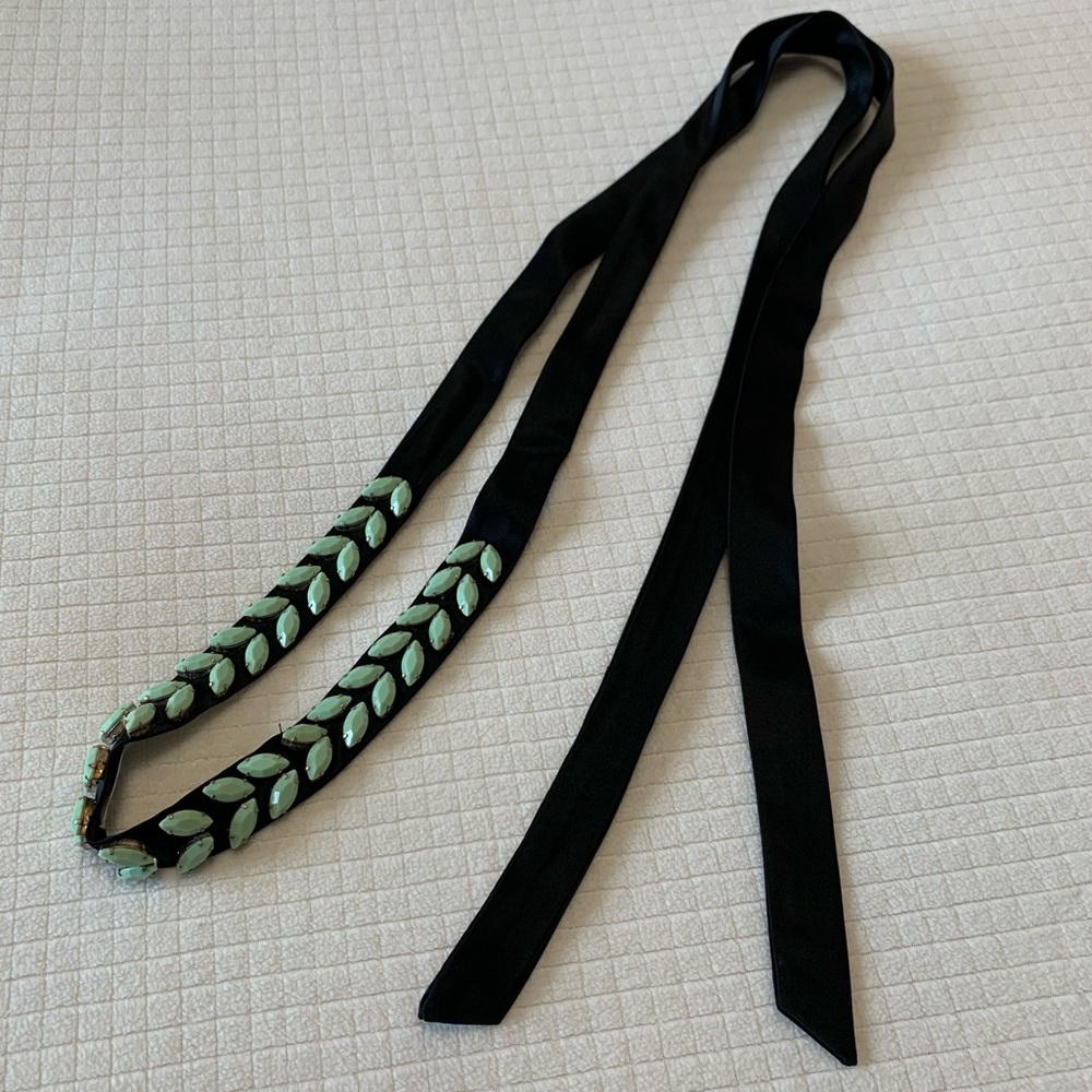 J Crew beaded ribbon sash belt - Picture 9 of 9